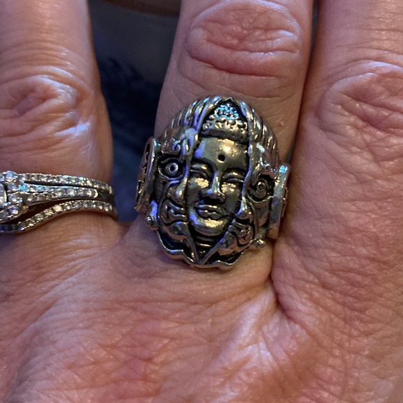 NWOT Pewter Silver Ring - Picture 2 of 8